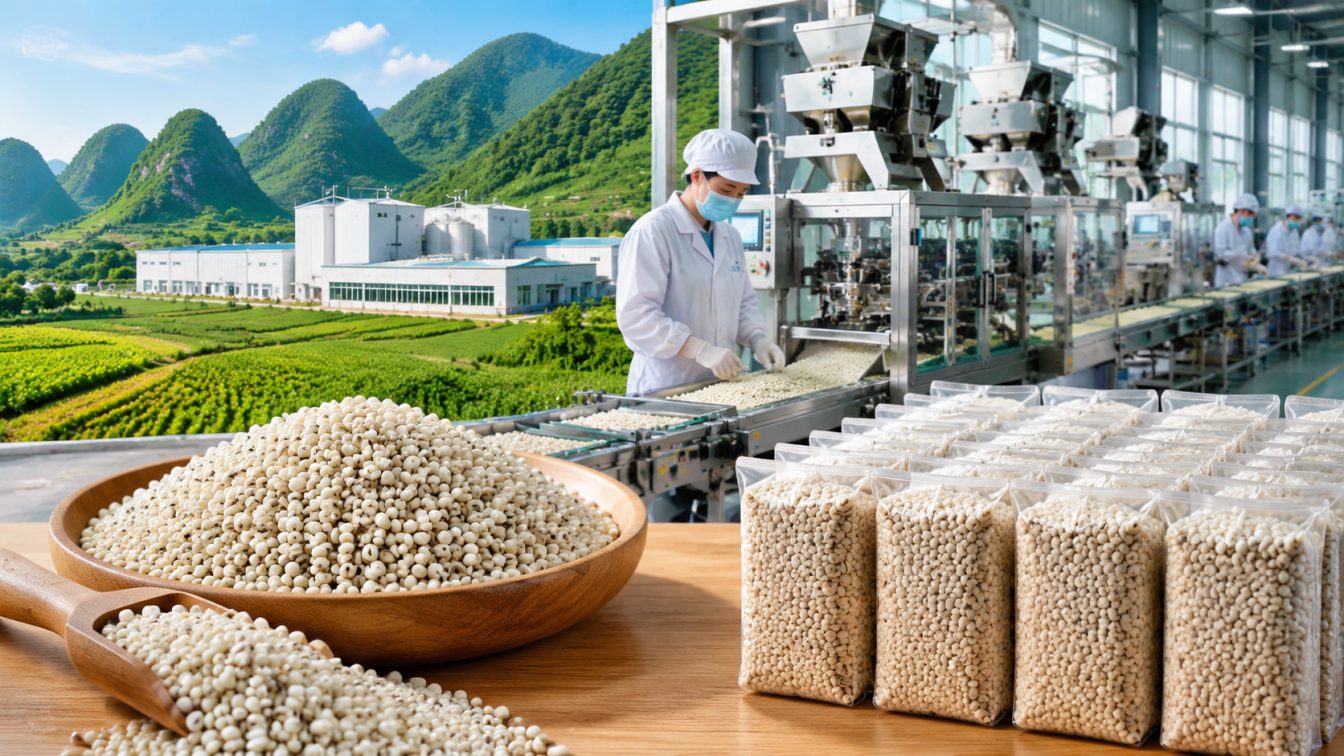 通海县为薏仁米采购提供产地直供